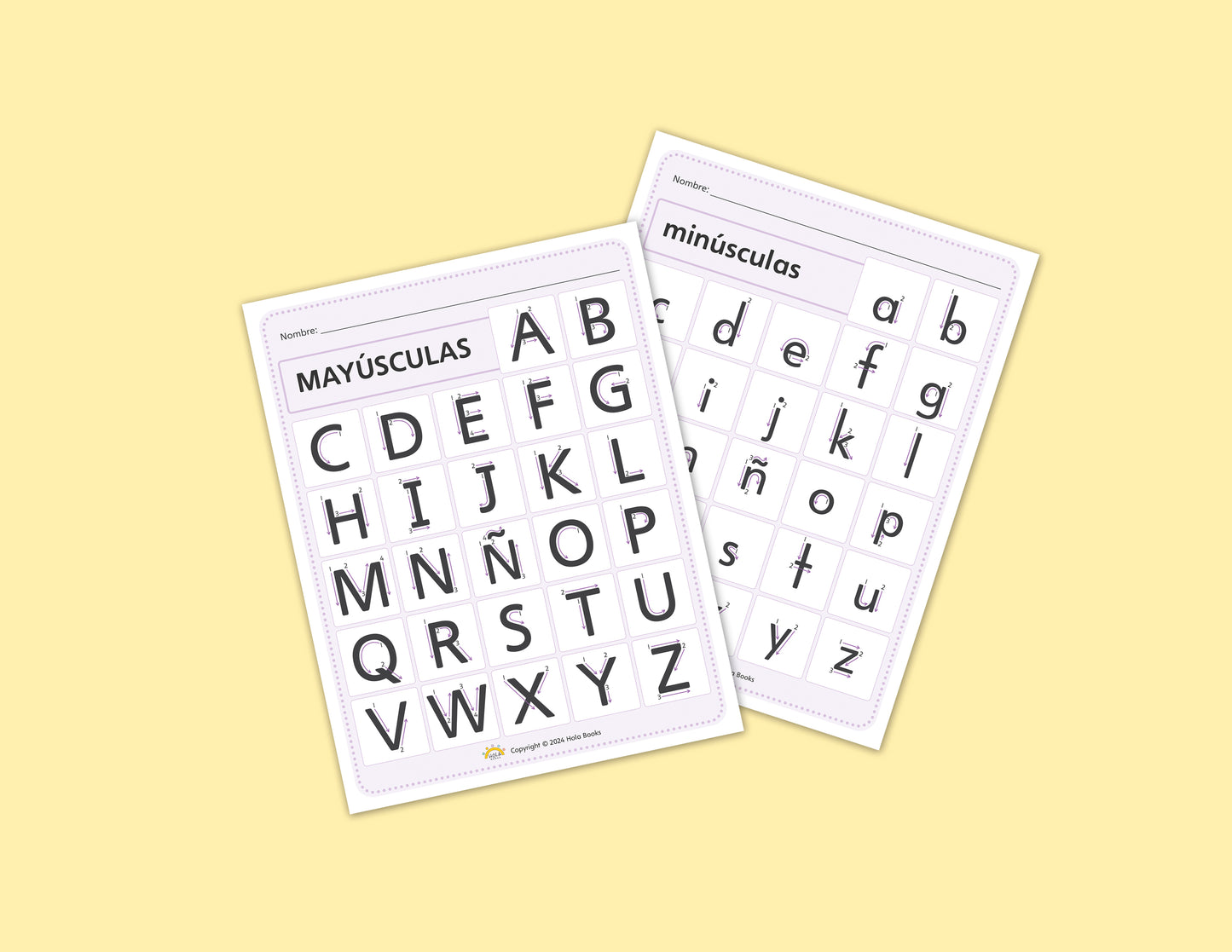 Kit de formación de letras para el aula