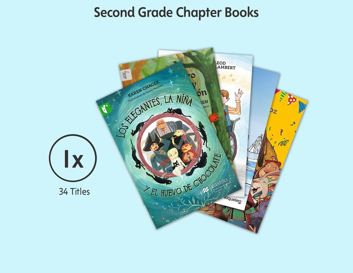 2nd Grade Curated Book Club Collection: One of Each