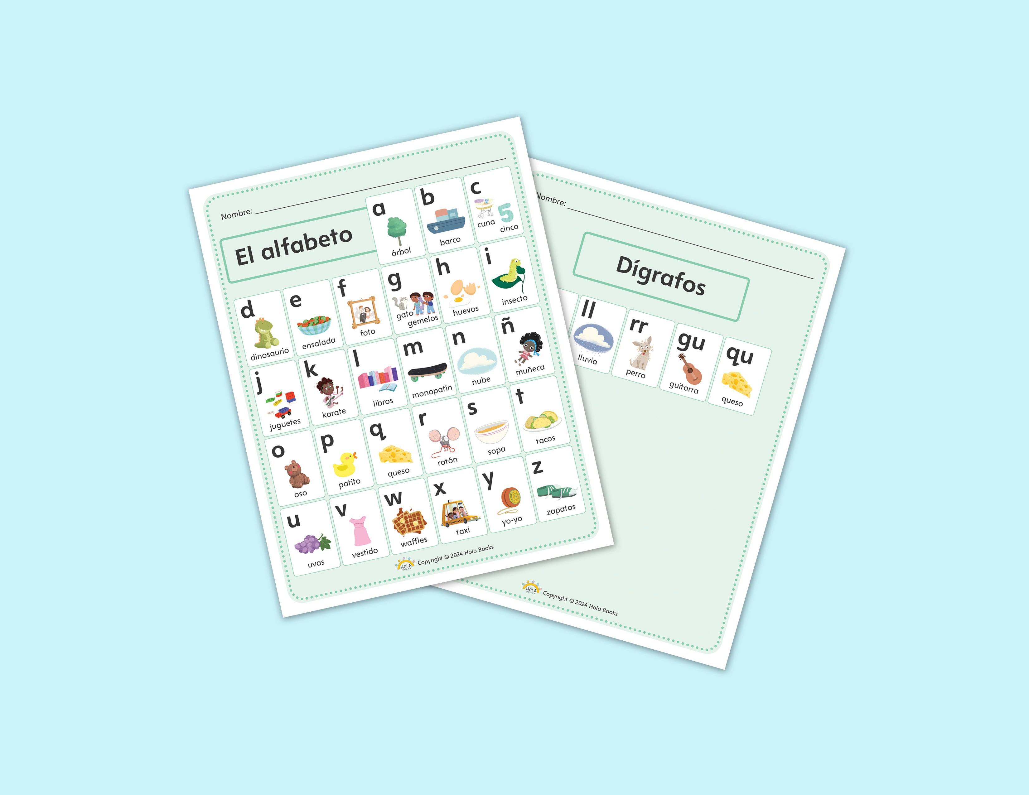 ABC Student Chart – Hola Books