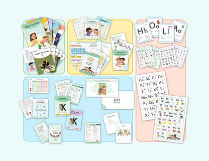 Kindergarten Phonics Bundle: ¡Estoy listo!