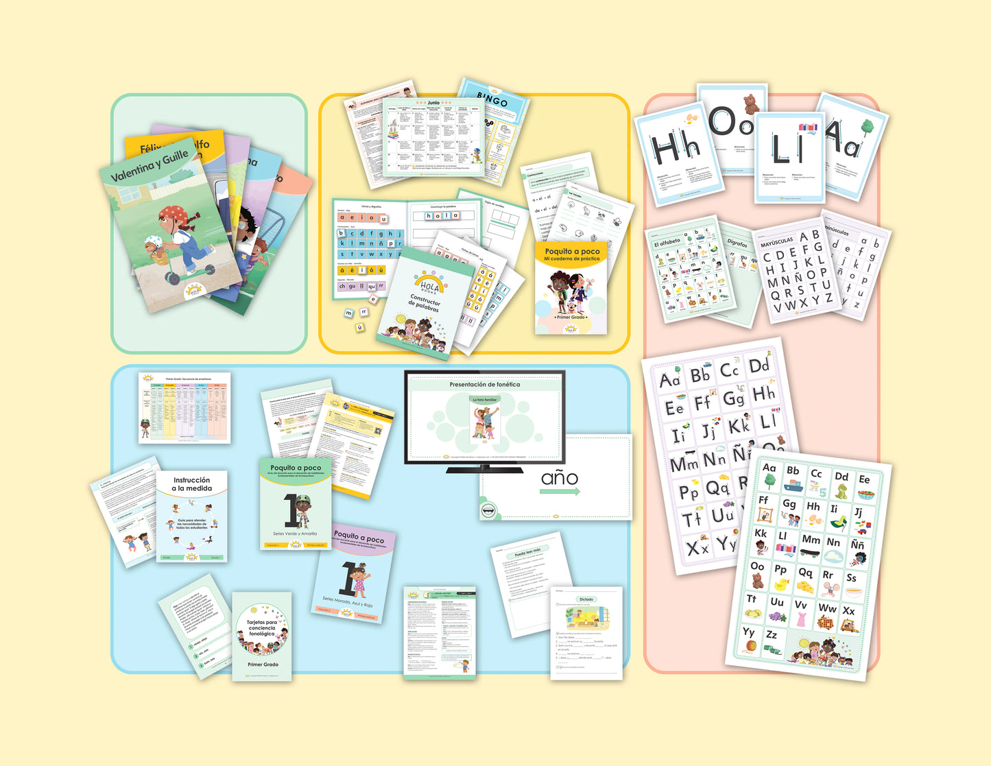 1st Grade Poquito a Poco Spanish Literacy Program