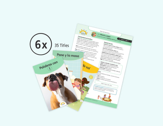 Kindergarten Green and Yellow Decodable Collection
