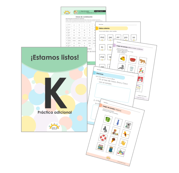 ¡Estamos listos! Práctica adicional