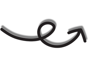 Decorative squiggle line with an arrow pointer