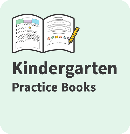 Kindergarten Practice Books