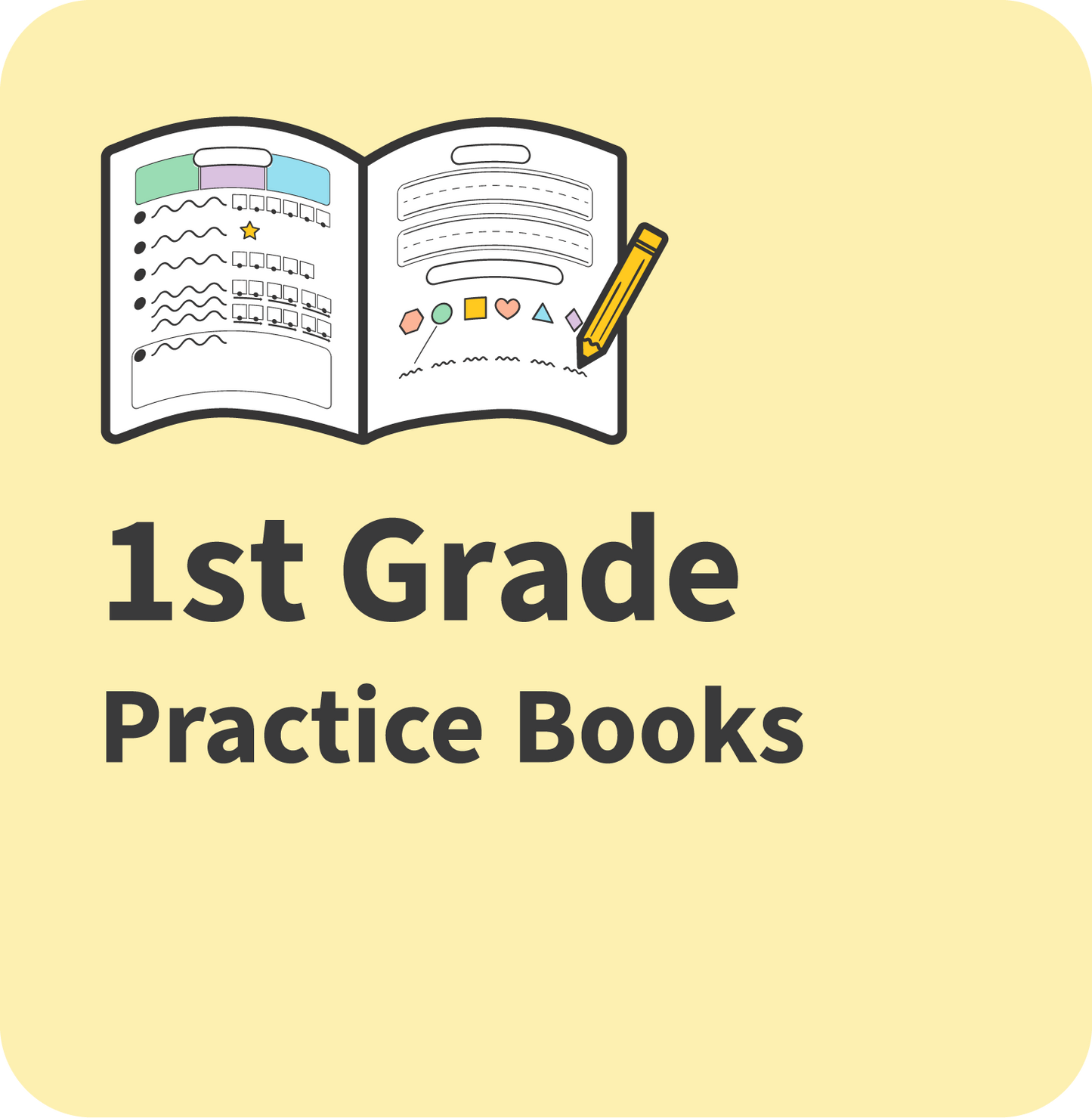 NEW 1st Grade Practice Books