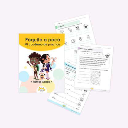 NUEVOS libros de práctica de primer grado