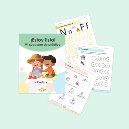 Kindergarten Practice Books